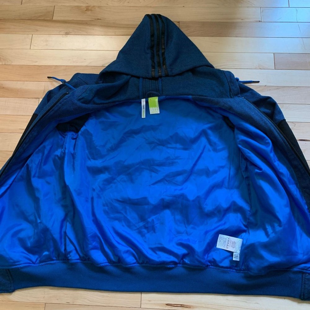 Adidas David Beckham Quilted Full Zip Hooded - Picture 6 of 13